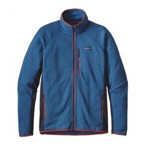 NEW Patagonia Men's Performance Better Sweater" Jacket In Bandana Blue